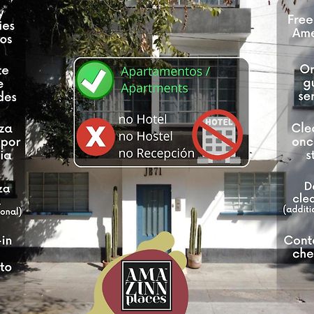 Amazinn Places La Condesa Roma Мехіко Екстер'єр фото